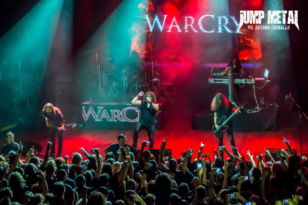 WarCry en el Teatro Flores Bs As Argentina 18-4-18 Cobertura para Jump Metal